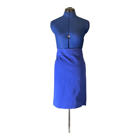 Banana Republic Cobalt Blue Pencil Skirt, Size 2 Like new condition - Picture 2 of 4